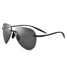 Load image into Gallery viewer, Vazrobe Nylon Men&#39;s Sunglasses Polarized Rimless Sun Glasses TR90 2018