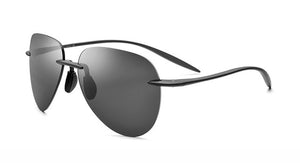 Vazrobe Nylon Men's Sunglasses Polarized Rimless Sun Glasses TR90 2018