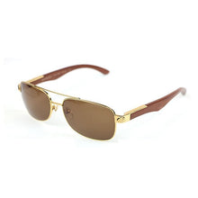 Load image into Gallery viewer, Wood glasses frame mens sunglasses designer M268