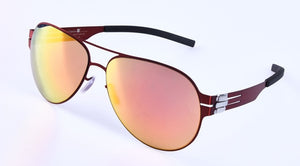 Pilot Brand Polarized Sunglasses for Men and Women Screwless